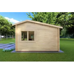 Caseta de jardín CAMILLA 5.5x4.2 44mm, lado derecho