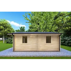 Casa aislada IRMA 5x6 44/100/44 mm, lado derecho