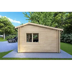 Casa aislada CAMILLA 6x4.2 44/100/44 mm, lado derecho