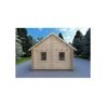 Casa aislada con altillo y terraza GAIA 33.30 m² 44/100/44 mm, parte trasera
