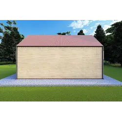 Casa aislada de estilo moderno PENELOPE 98 m² 44/80/30/40 mm, lado derecho