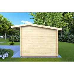 Caseta de jardín AZZURRA 6x3 44mm, lado derecho