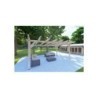 Pérgola de madera 20 m², frente lado izquierdo