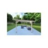 Pérgola de madera 20 m², lado derecho