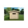 Caseta de jardín con leñera FRIDA 6.4x3 44mm, lado izquierdo