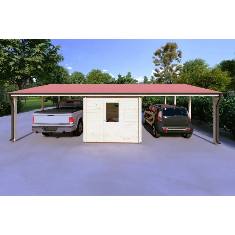 Cochera doble con trastero 58.28 m² 44mm, lado izquierdo