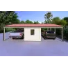 Cochera doble con trastero 58.28 m² 44mm, lado izquierdo