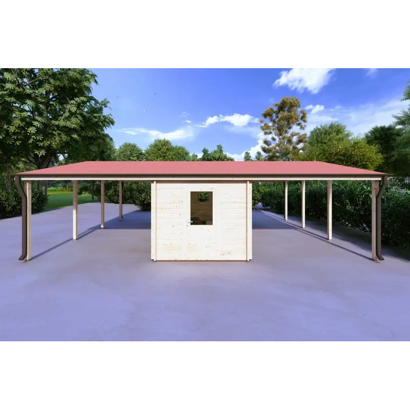 Cochera doble con trastero 58.28 m² 44mm, lado derecho