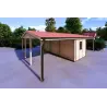 Cochera doble con trastero 58.28 m² 44mm, frente lado derecho