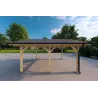 Cochera de madera 3.2x4.4, lado derecho