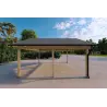 Cochera de madera 25 m² , lado izquierdo