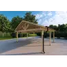Cochera de madera 25 m² , frente lado derecho