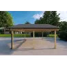 Cochera de madera 25 m² , lado derecho