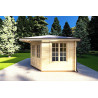 Caseta de jardín KARIN 3.5x3.5, 40mm, lado derecho