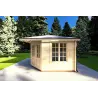 Caseta de jardín KARIN 3.5x3.5, 40mm, lado derecho