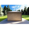 Caseta de jardín KARIN 3.5x3.5, 40mm, parte trasera