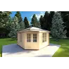 Caseta de jardín KARIN 3.5x3.5, 40mm, vista frontal