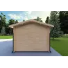 Casa de madera para jardín ALEXIA 4.5x3, 40mm, lado derecho