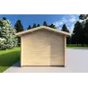Casa de madera para jardín ALEXIA 4.5x3, 40mm, lado izquierdo