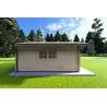 Casa de madera para jardín MARTA 5x5 , 40mm, lado izquierdo