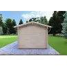 Casita de jardín ZAIRA 5.7x3, 40mm, lado derecho
