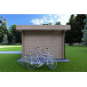 Casita de madera JENNIFER 4.5x3, 40mm, lado derecho