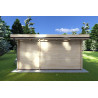 Casita de madera JENNIFER 4.5x3, 40mm, parte trasera