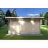 Casita de madera JENNIFER 4.5x3, 40mm, parte trasera