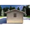 Casita de madera LUNA 5x3, 40mm, lado izquierdo