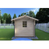 Casa de madera para jardín BETTA 4x2.5, 40mm, lado derecho