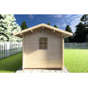 Casa de madera para jardín BETTA 4x2.5, 40mm, lado izquierdo