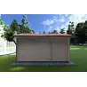 Casa de madera para jardín BETTA 4x2.5, 40mm, parte trasera