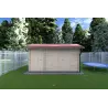 Casa de madera para jardín BETTA 4x2.5, 40mm, vista frontal