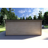 Cobertizo de madera DESY 5x4, 40mm, parte trasera