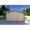 Casa de madera para jardín ARIANNA 4x5, 40mm, parte trasera