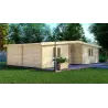 Oficina de jardín ELETTRA 10.5x6, 44mm, lado izquierdo