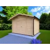 Casita de madera en entrega inmediata 4x3, 44mm, frente lado derecho