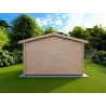 Casita de madera en entrega inmediata 4x3, 44mm, parte trasera