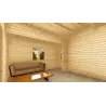 Casa de madera moderna AMANDA 6x14, 68mm, interior open space