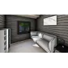 Casa de madera moderna VENERE 11x6, 68mm, interior B
