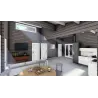 Casa de madera DILETTA 9x8, 68mm, interior cocina
