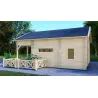 Casa aislada VANESSA 8x6, 44/100/44mm, lado derecho