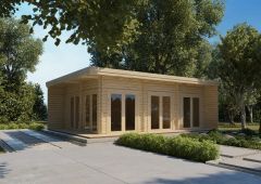 Casa de madera FLAMINIA 8x6, 48 m²