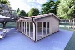 Augusta 6x8, vista lato sinistro frontale